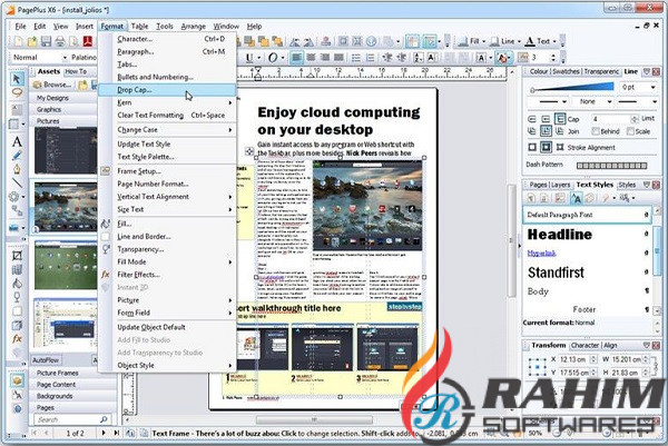 PagePlus X6 Download Trial Version
