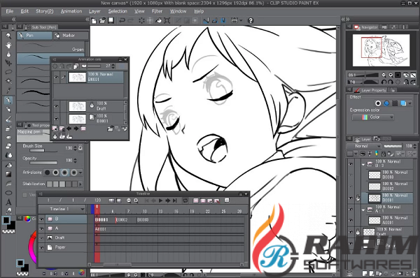 CLIP STUDIO PAINT EX 1.9.1 Free Download X64