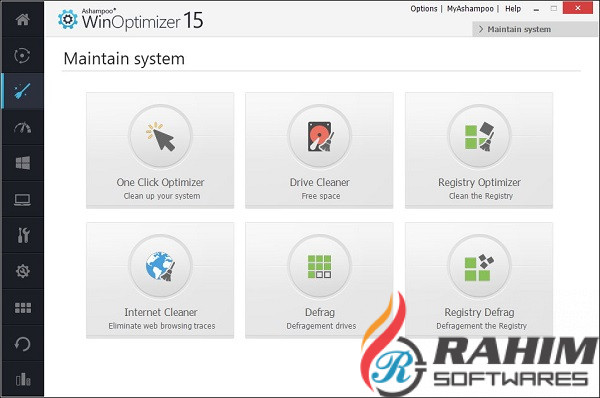 Download Ashampoo WinOptimizer 15.1 Free