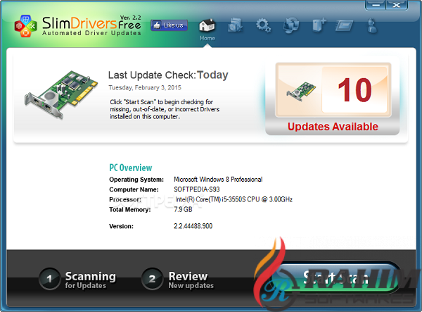 Download SlimDrivers 2.2.4 Free