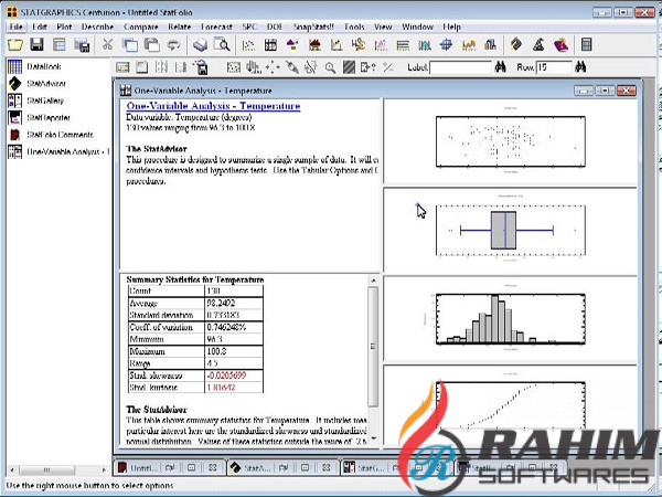 Download Statgraphics Centurion 18.1 Free