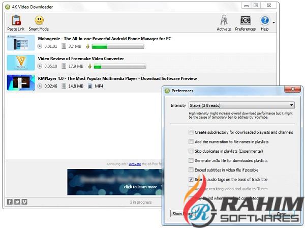 4K Video Downloader 4.9 Free Download 32-64 Bit