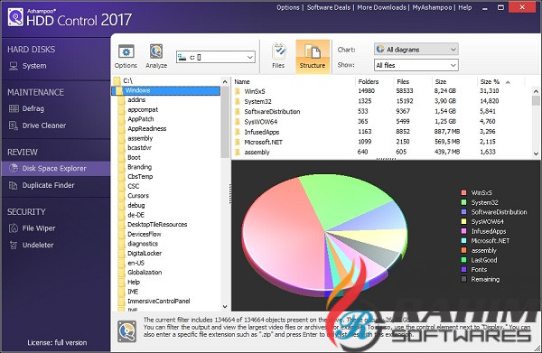 Ashampoo HDD Control 2017 v3 Free Download