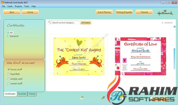 Hallmark Card Studio 2020 Deluxe v21.0 Free Download