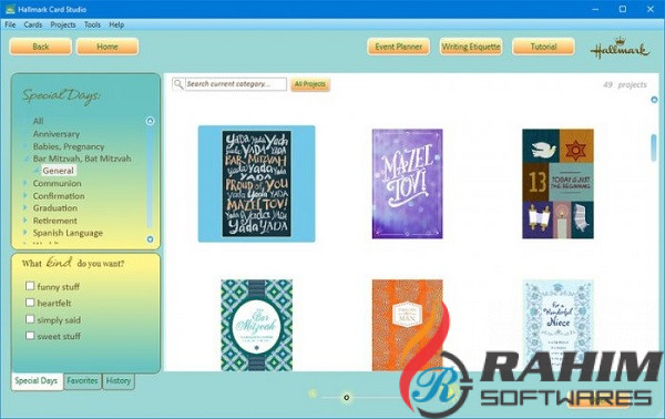 Hallmark Card Studio 2020 Deluxe v21.0 Free Download