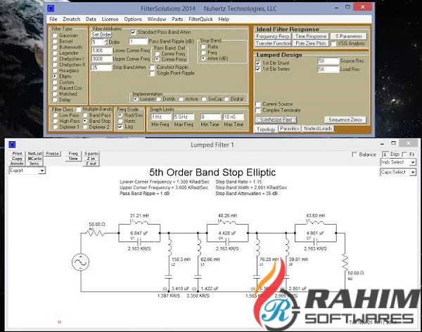 Nuhertz Filter Solutions 2019 Free Download