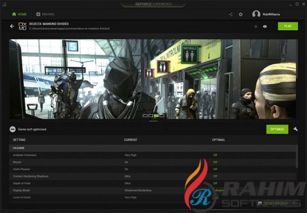 NVIDIA GeForce Experience 3.20.0.118 Free Download