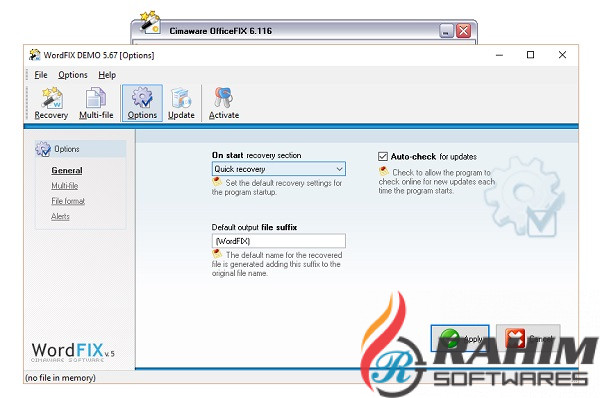 Cimaware OfficeFIX Professional 6.126 Portable Free Download