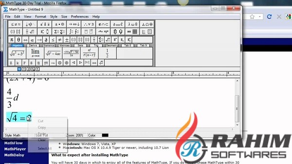 MathType 7.4.4 Free Download
