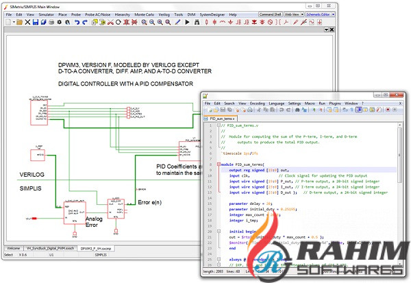 SIMetrix SIMPLIS Elite 8.20l Free Download