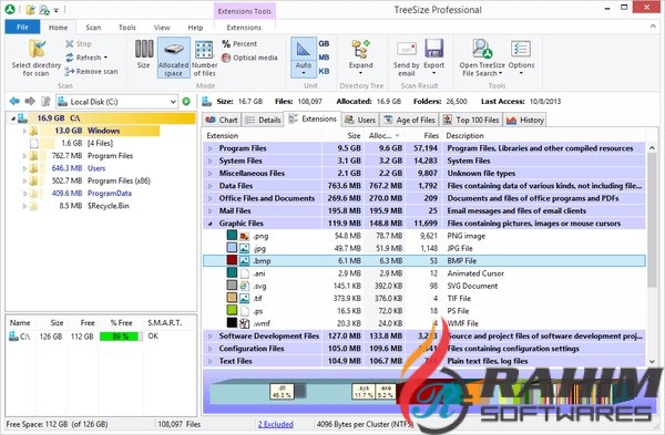TreeSize Professional 7.1 Free Download