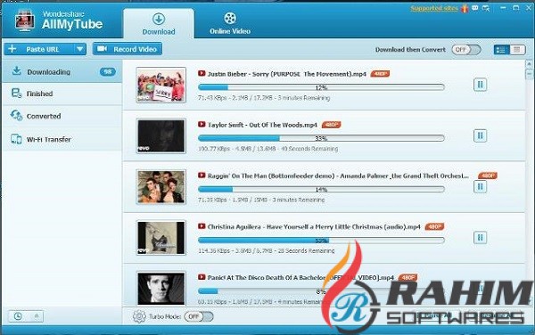 Wondershare AllMyTube 7.4.6 Free Download