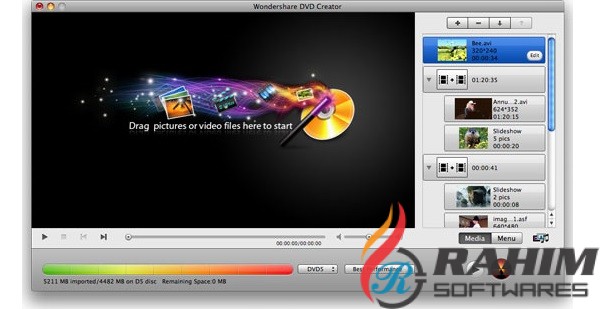 Wondershare DVD Creator 6.2 Portable Free Download