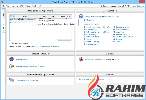 YourKit Java Profiler 2019 Free Download