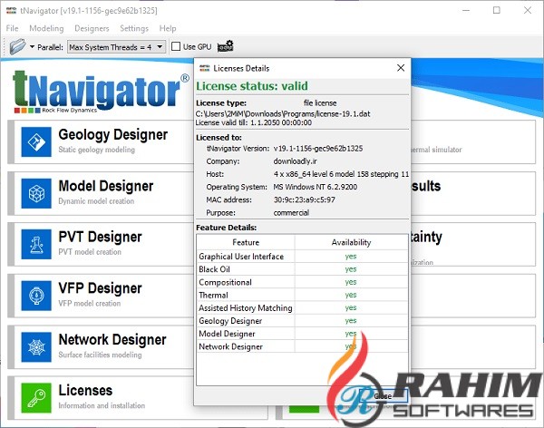 tNavigator 19.1 Free Downoad