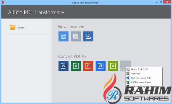 ABBYY PDF Transformer 12.0 Free Download