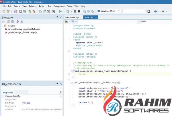 Embarcadero RAD Studio 10 Free Download