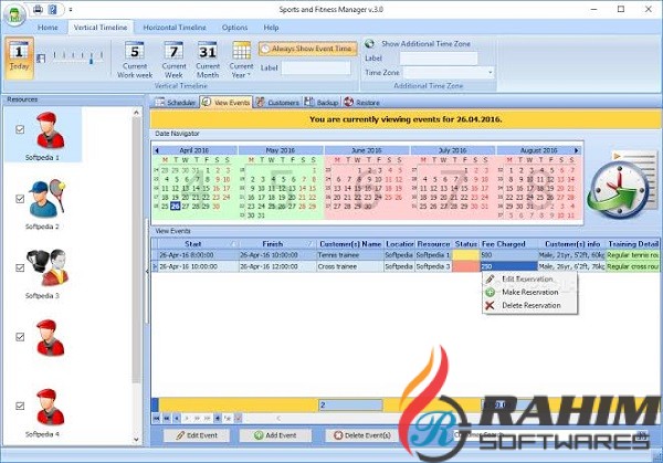 Fitness Manager 9.9 Free Download
