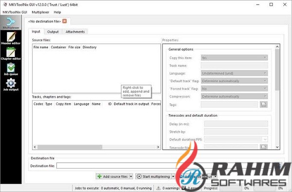 MKVToolNix 40.0 Portable Free Download 32-64 Bit