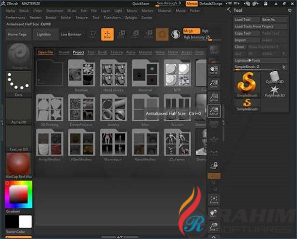 Pixologic ZBrush 2020 Free Download