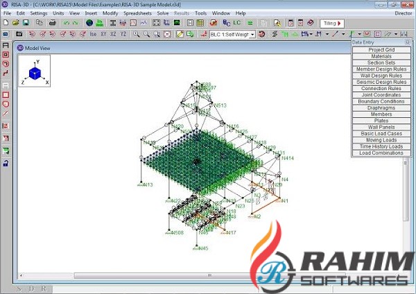 RISA 3D 17.0.4 Free Download 64 Bit