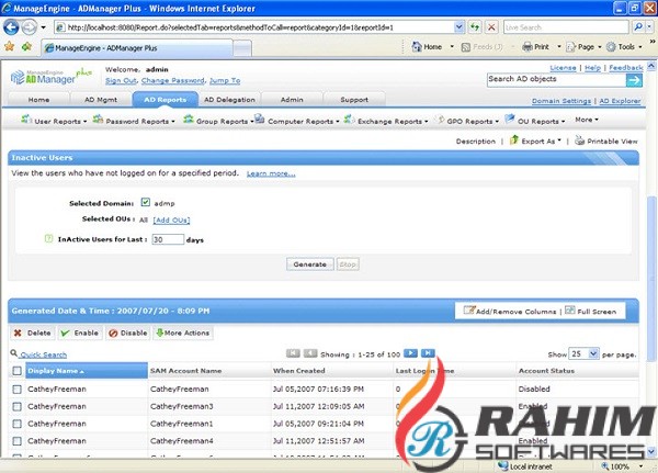 ADManager Plus 7.0 Professional Free Download