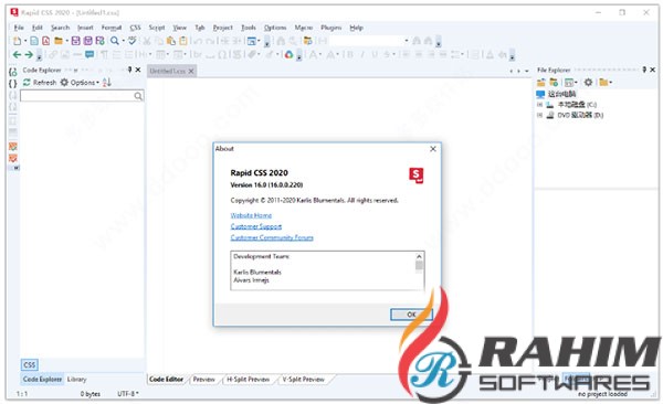 Blumentals Rapid CSS 2020 Portable Free Download