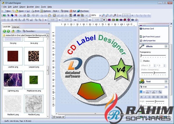 CD Label Designer 2020 v7.2 Free Download