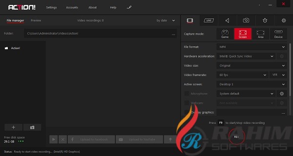 Mirillis Action 4.0.3 Free Download