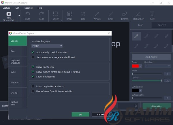 Movavi Screen Recorder 2020 v11.1 Portable Free Download