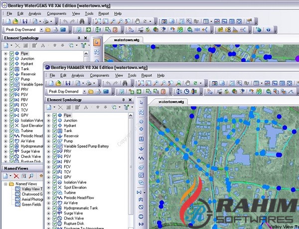 Bentley WaterCAD CONNECT Edition 10.02 Free Download