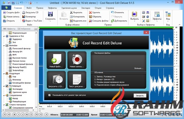 Cool Record Edit Deluxe 9.8 Portable Free Download