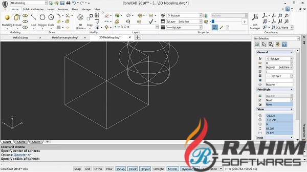 CorelCAD 2020 Free Download 32-64 Bit