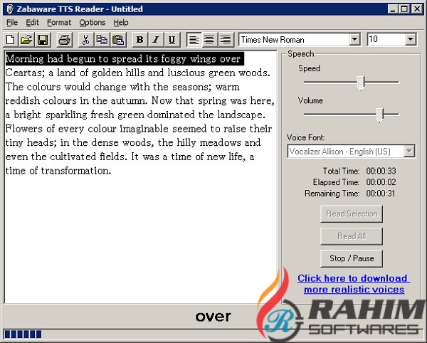Nuance TTS Voices 1.115 Free Download