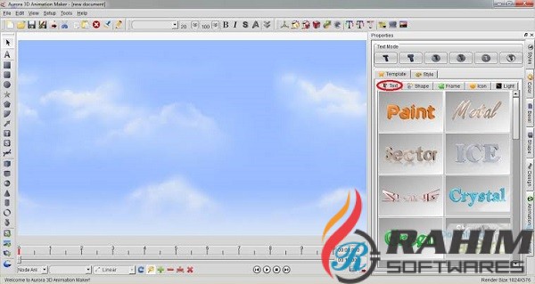 Aurora 3D Animation Maker 20 Portable Free Download