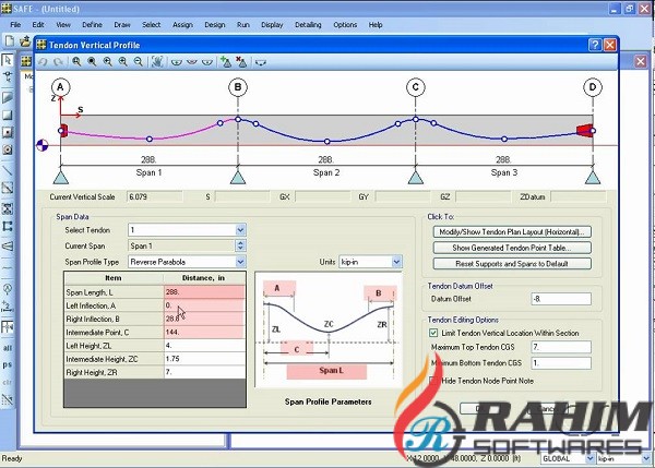 CSI SAFE Post Tensioning 2016 Free Download