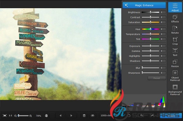 Movavi Photo Editor 6.2 Portable Free Download