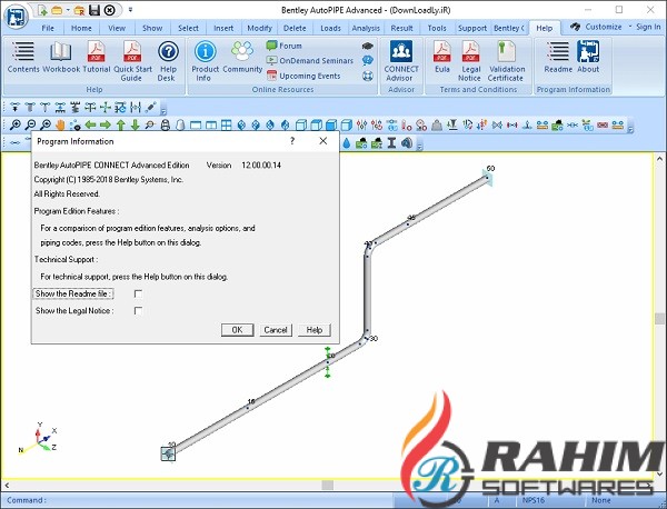 Bentley AutoPIPE CONNECT Edition 12 Free Download