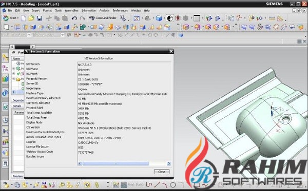 Siemens NX 1907 Free Download