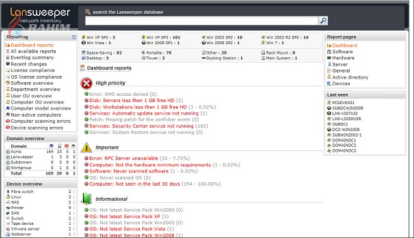 Download Lansweeper 8.0 Free