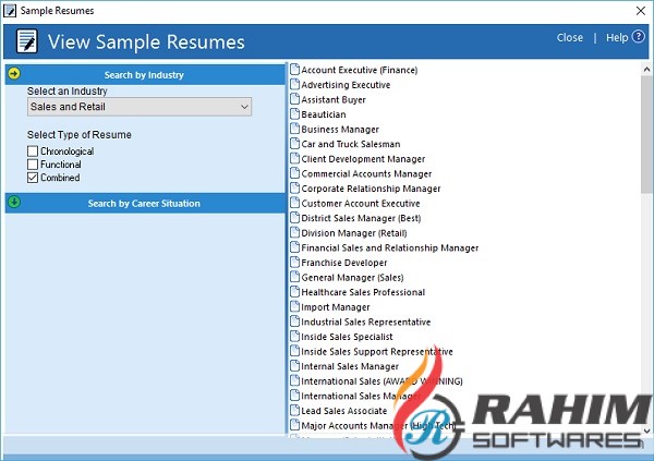 Download ResumeMaker Pro Deluxe 20