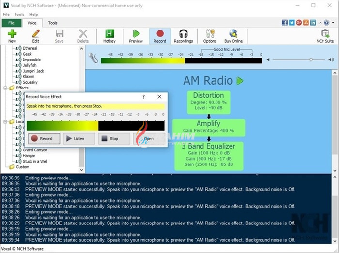 Download nch voxal voice changer Free