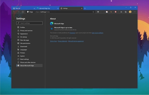 Microsoft Edge 81 Portable Update 2020 Free Download