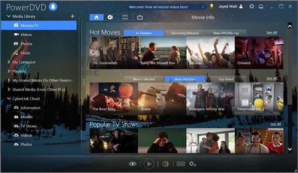 PowerDVD 20 Ultra 20 Free Download