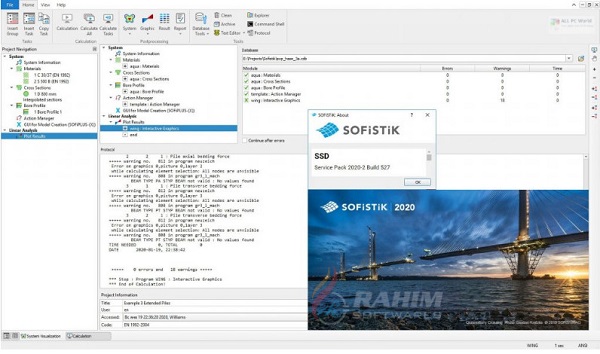 SOFiSTiK SOFiCAD SP 2020 Free Download