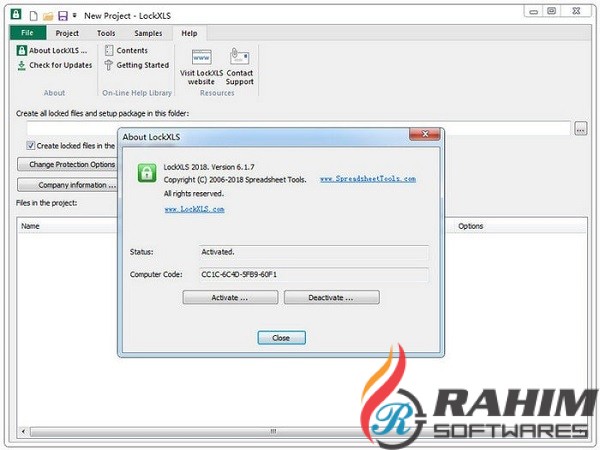 Spreadsheet Tools LockXLS 2020 Free Download