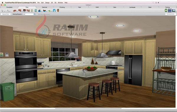 TurboFloorPlan 3D Home & Landscape Pro 2019 Free Download
