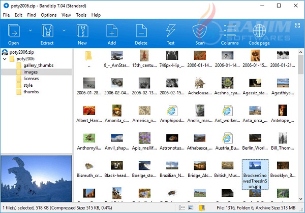 Bandizip 7.0 Portable free download