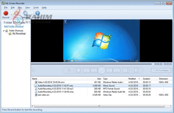 Deskshare My Screen Recorder Pro 5.2 Free Download
