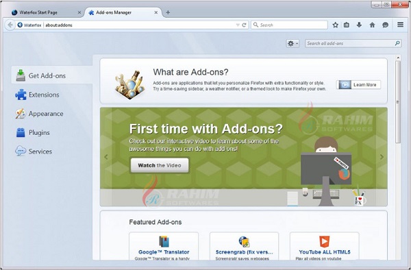 Download Waterfox Classic 2020.05 free